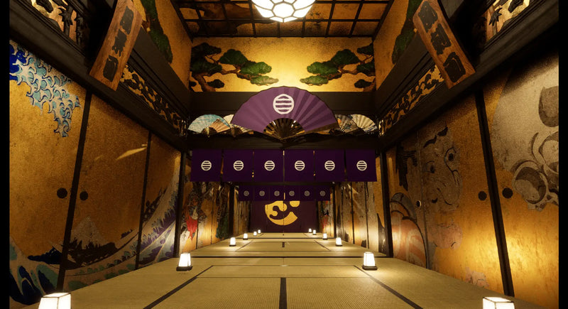 メタバ-ス浮世絵美術館が完成いたしました