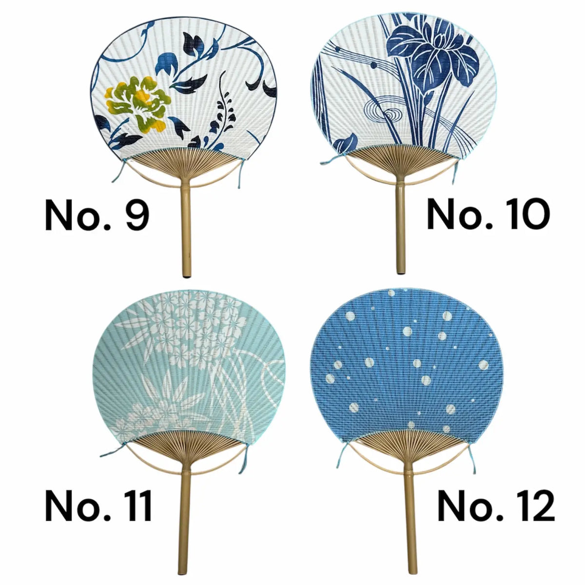 2025年 eco大満月うちわ   No.9、10、11、12