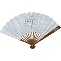 [New in 2024Edo fan No.37 Birds, beasts and caricatures, large harvest
