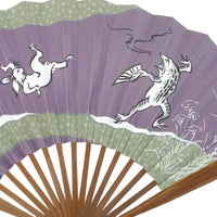 [New in 2024Edo fan No.36 Birds, beasts and caricatures, big smile