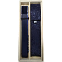 Rose Navyfolding fan&folding fanBag Set