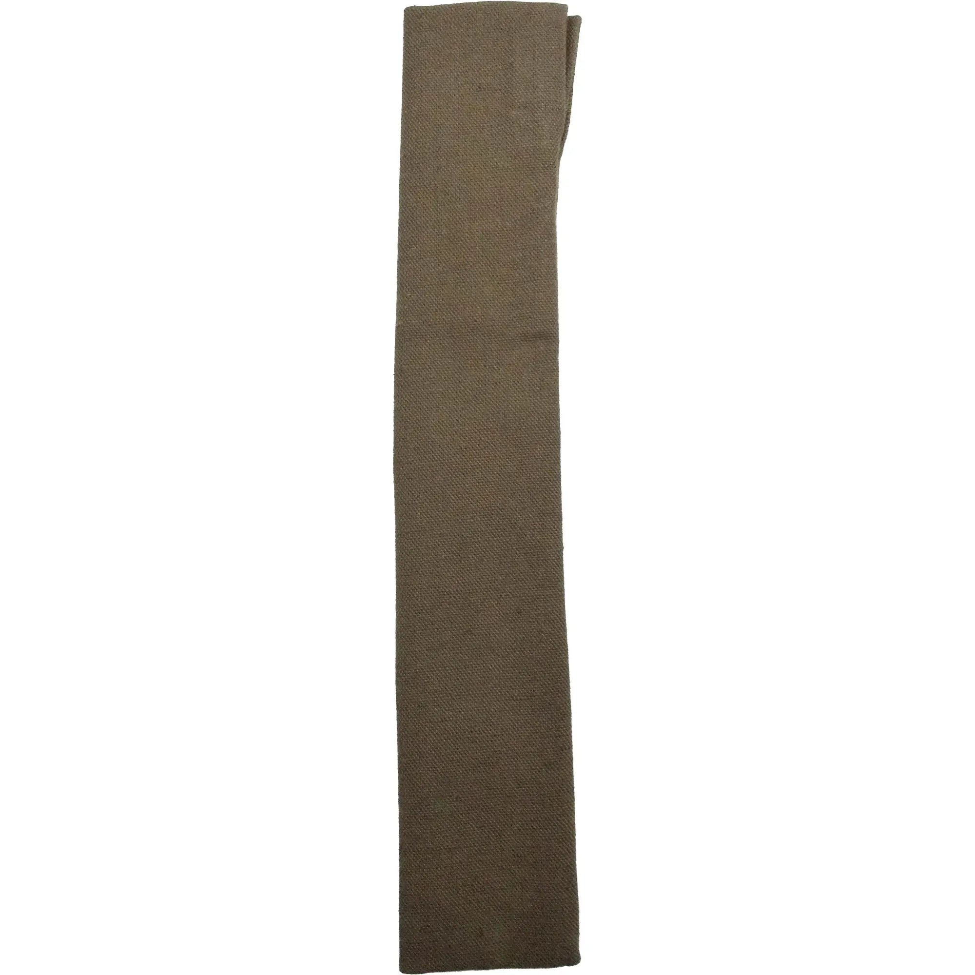 folding fanBag, cotton linen, olive, for 7