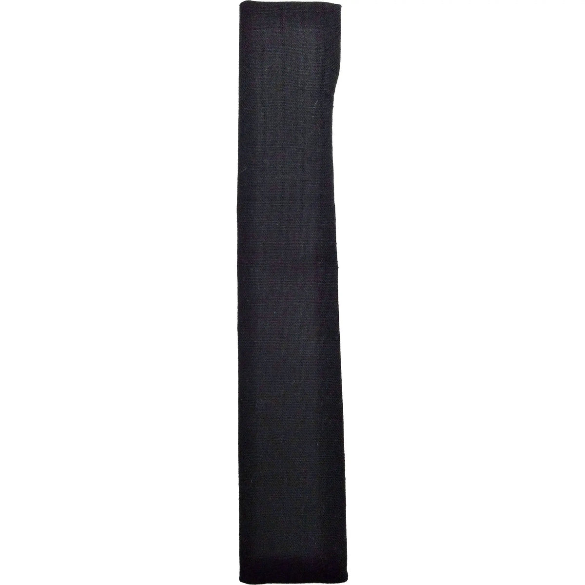 folding fanBag, cotton linen, black, for 7