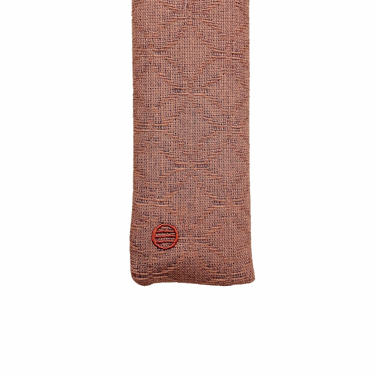 Ibasen folding fanBag for 7.5" cloisonne, pink