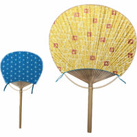 legume (esp. edible legumes or beans, such as beans boiled in soy sauce and sugar)round fan Asano-ha deisignblue (colour, color)