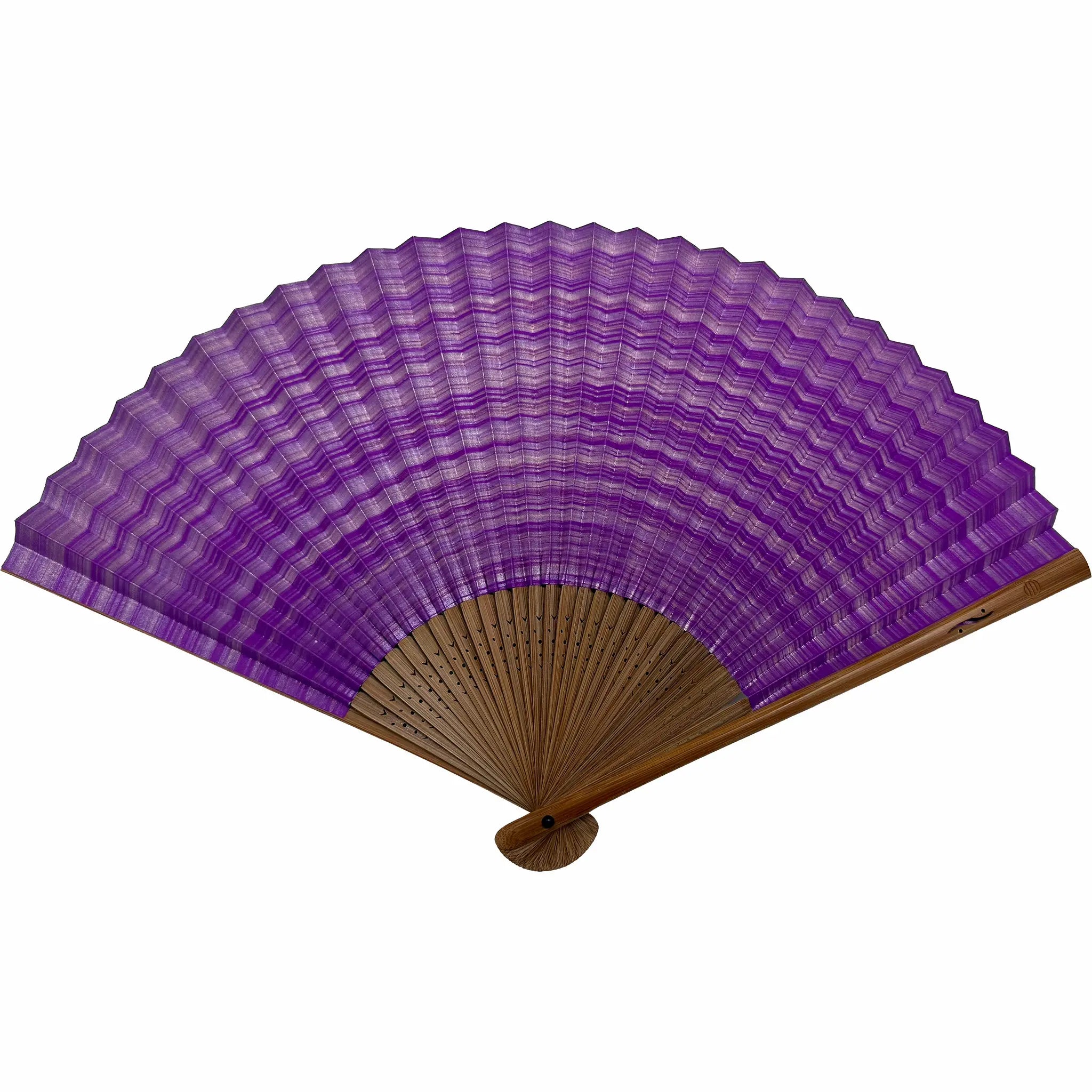 Eventail Shimekibiki, violet, 6,5