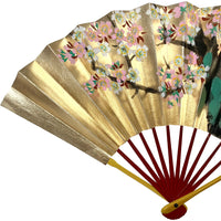 【名入れ専用】春慶塗 飾り扇子 桜 扇子立て 箱つき
