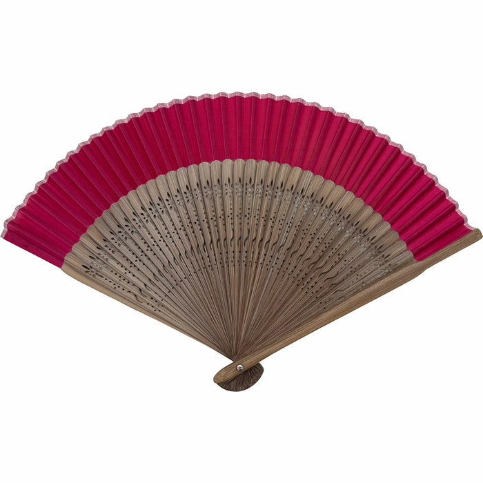 silkfolding fanstrawberry (red)