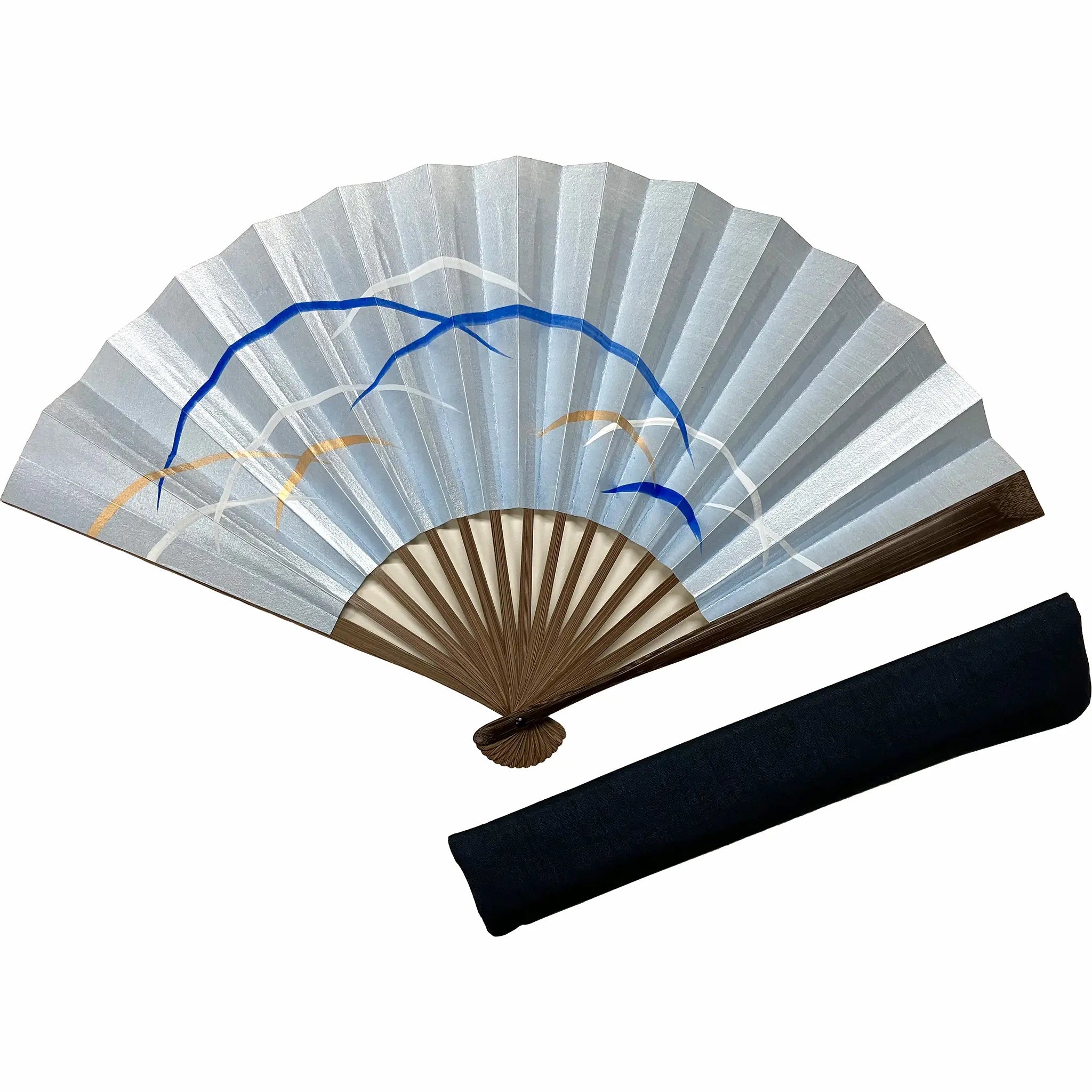 Traditional Patterns Special SelectionEdo fanSet, paulownia boxed, Japanese lawn