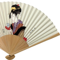 【名入れ専用】浮世絵扇子 喜多川歌麿 高名美人六家撰
