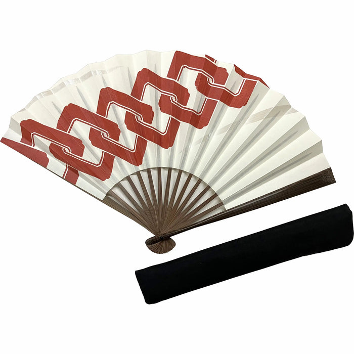 Traditional Patterns Special SelectionEdo fanSet in paulownia box, Yoshiwaratsunagi