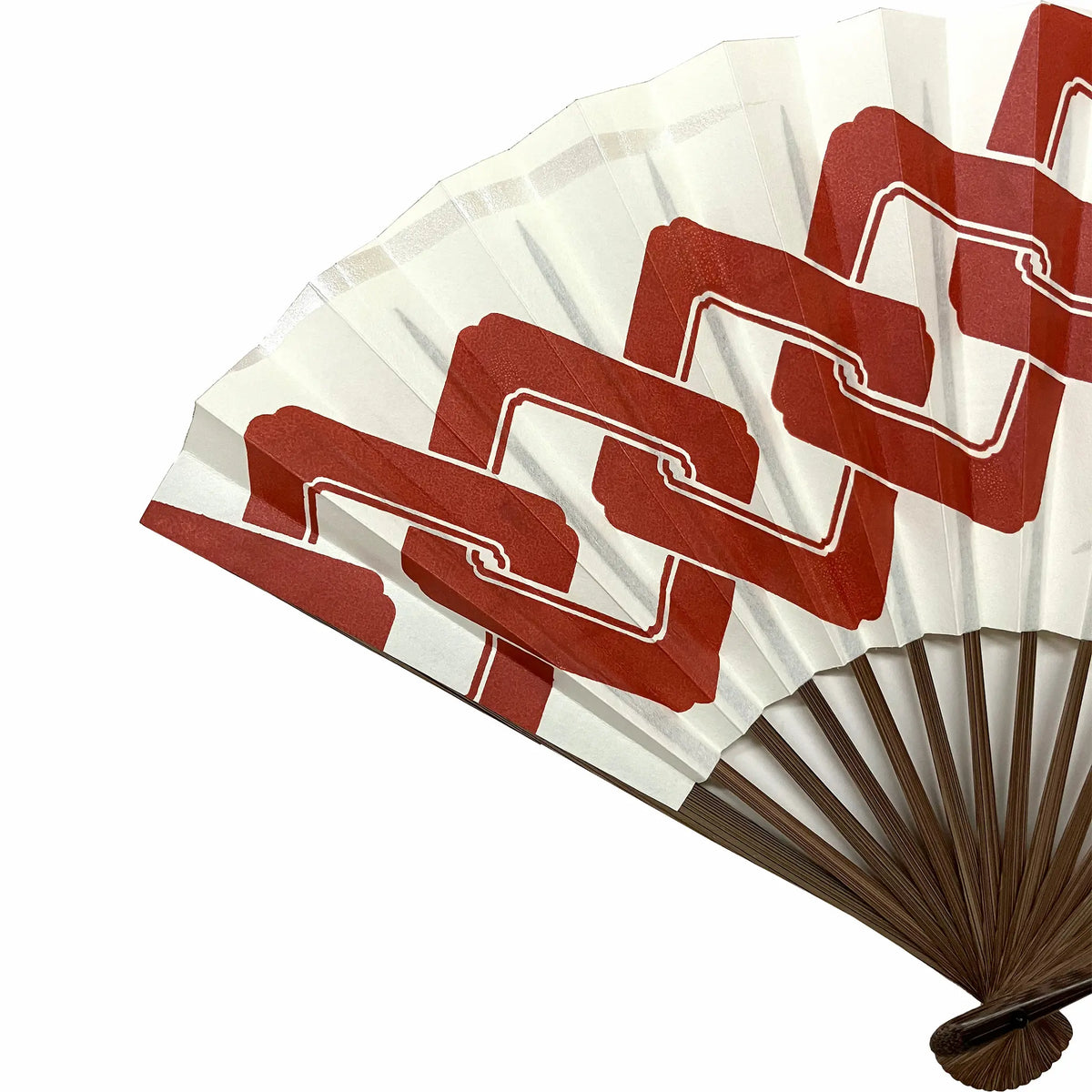 Traditional Patterns Special SelectionEdo fanSet in paulownia box, Yoshiwaratsunagi
