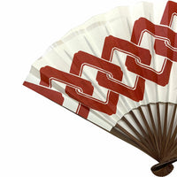 Traditional Patterns Special SelectionEdo fanSet in paulownia box, Yoshiwaratsunagi