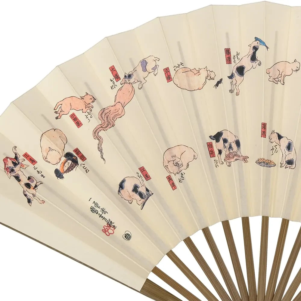 Edo fan No.8 Ukiyoe, Cat-owner's favorite 53 cats, No.1 Kuniyoshi