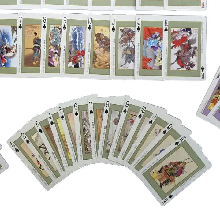 Playing Card Card Warlord SAMURAI 54 Prints Collection of the Samurai Pictures