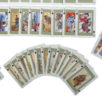 Playing Card Card Warlord SAMURAI 54 Prints Collection of the Samurai Pictures