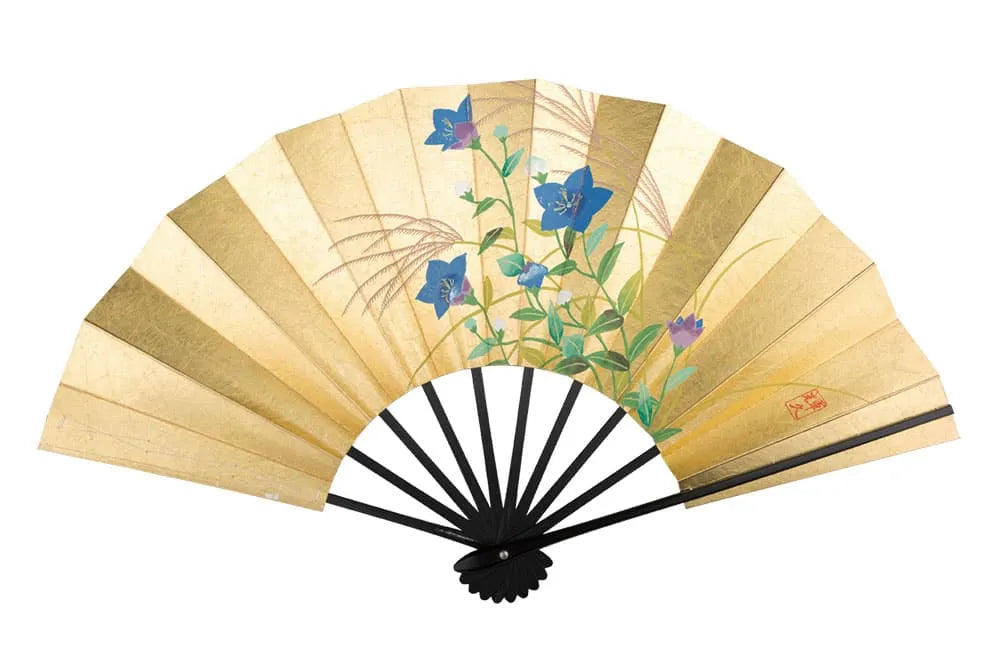 7-13 Honmomi Foil Persimmon/Autumn Grass