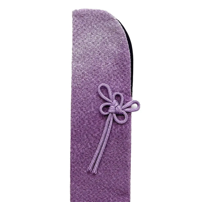 folding fanBag, plain, blotchy, purple, for 6.5