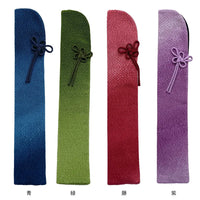 folding fanBag, plain, blotchy, blue, for 6.5