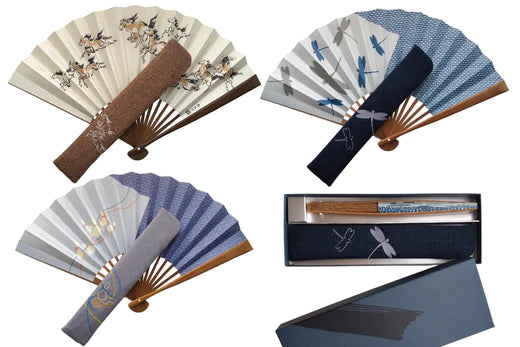 edosensu3set_Limited quantity of folding fan bags with Edo fan now