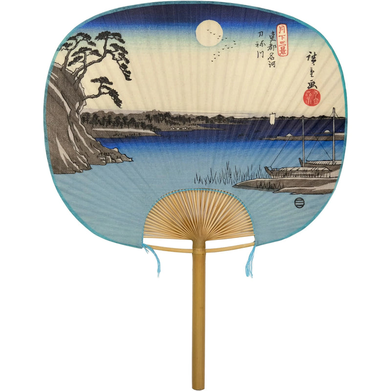 江戸団扇　浮世絵