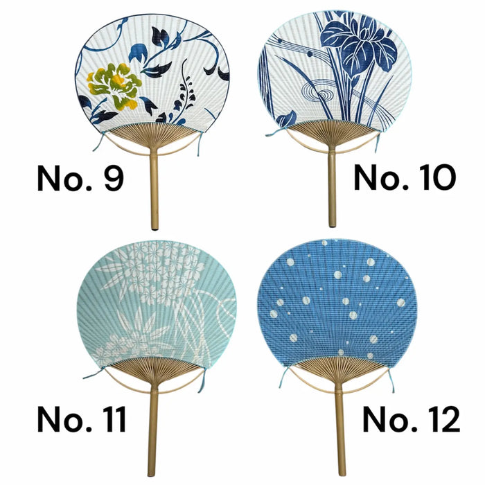 2025年　eco大満月うちわ　  No.9、10、11、12