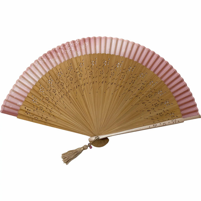 2026年　桜舞　ピンク　セット扇子