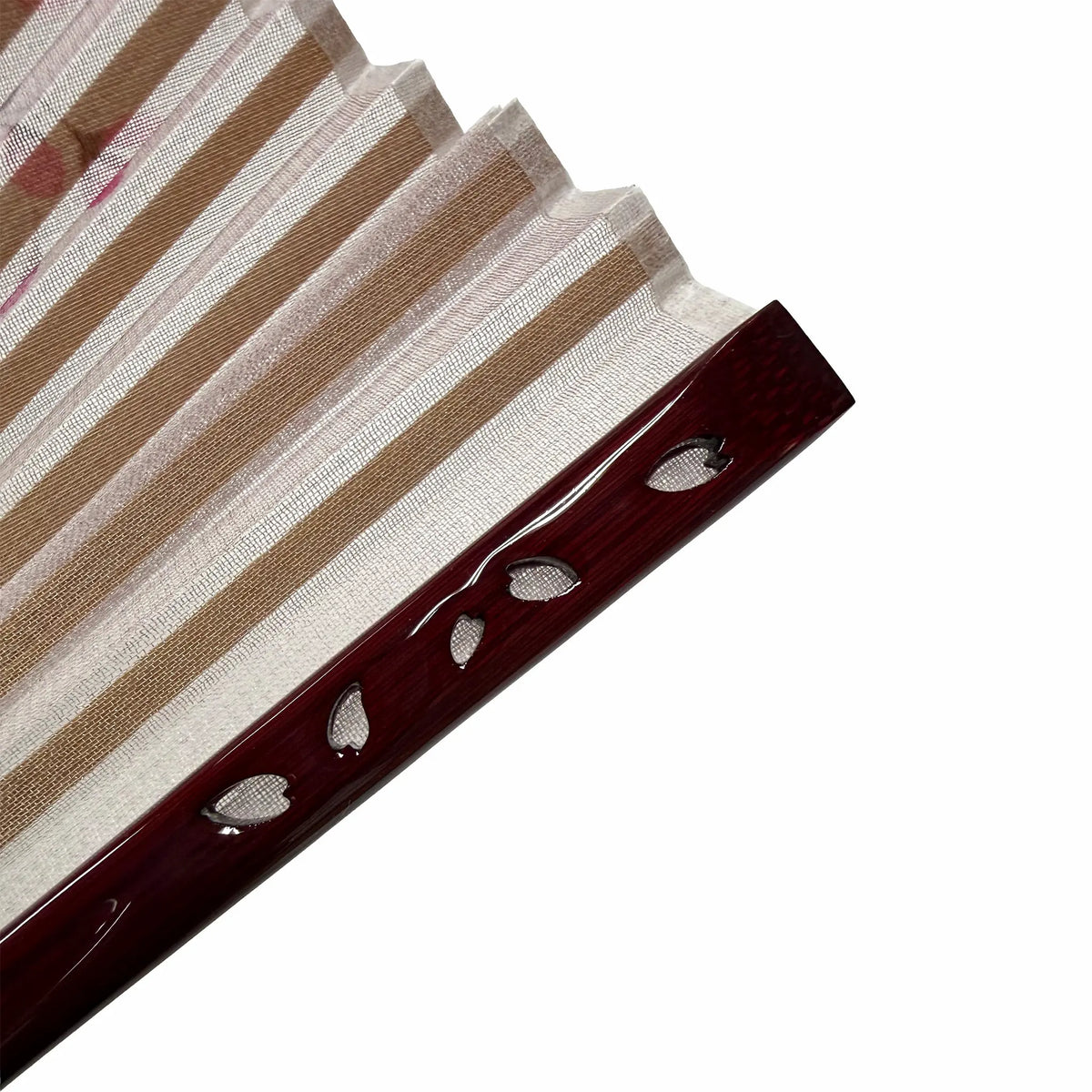 Cherry blossom pattern set folding fan "Oboro