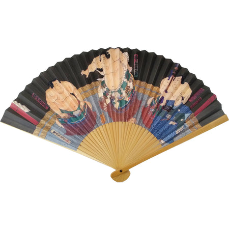 元横綱　千代の富士の記念の扇子 千代の富士 × 瀧下和之” オリジナル 扇子 紳士サイズ - 千代の