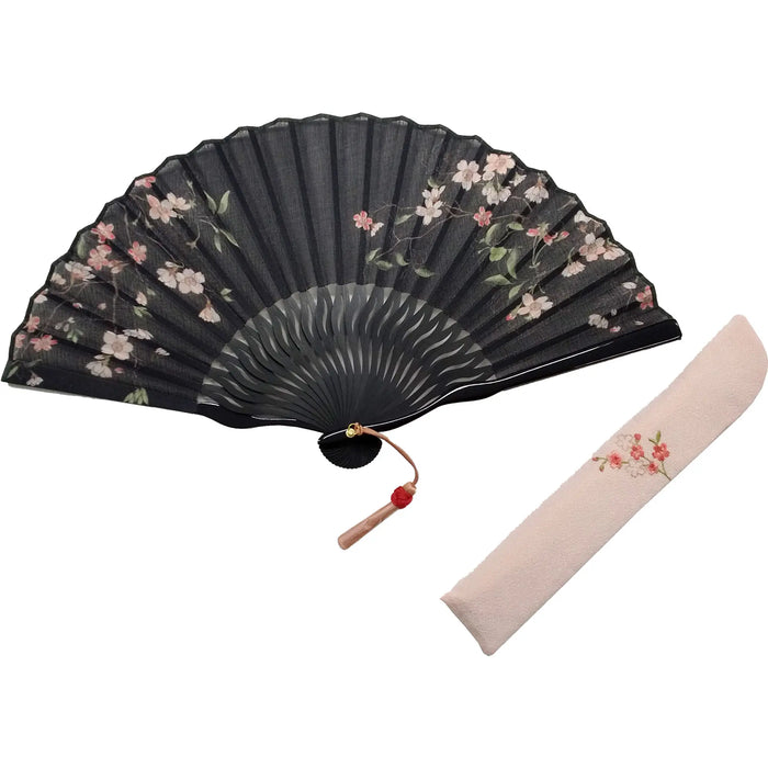 sold! 白檀扇子袋 金襴 桜 叶えよ 薄紅