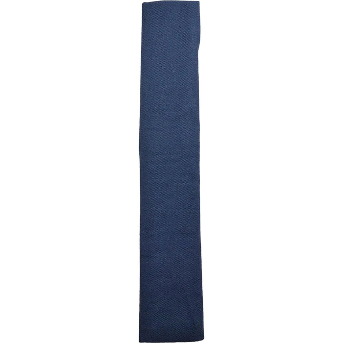 Fächertasche, Baumwolle-Leinen, marineblau, für 7".