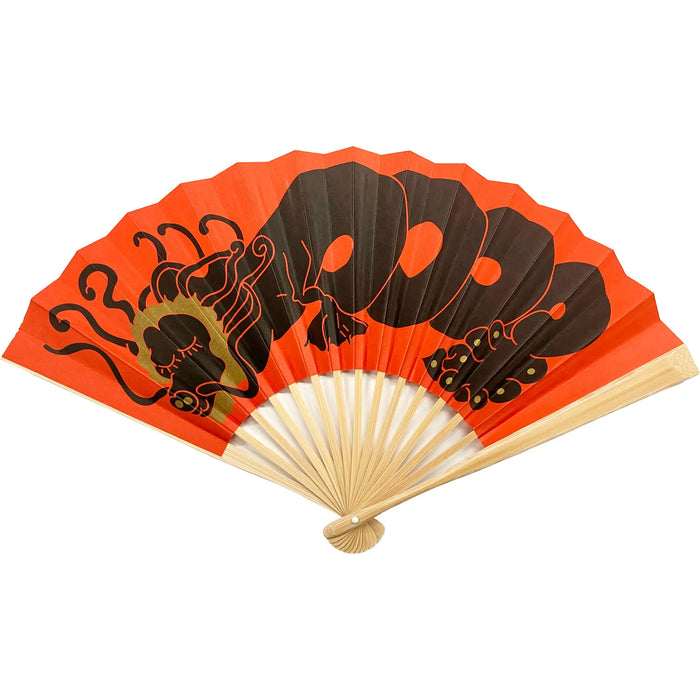 Edo-Fan Jacues Averna 5 Chinesisches Tierkreiszeichen Drache
