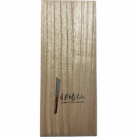 VALEDO, Florenz, Spanien, Fächerhalter aus Holz mit Intarsien, Kürbis und Leder, in Paulownia-Schachtel.