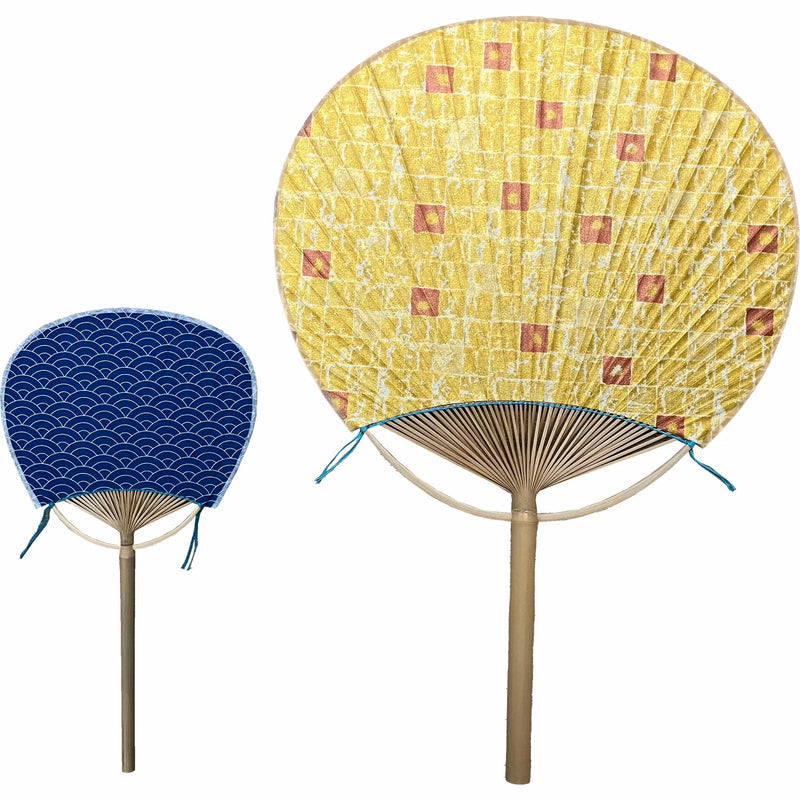 Mameuchi fan with bell, set of 6