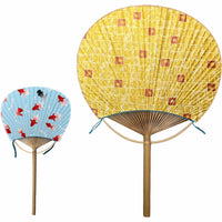 Mameuchi fan with bell, set of 6