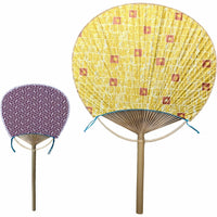 Mameuchi fan with bell, set of 6