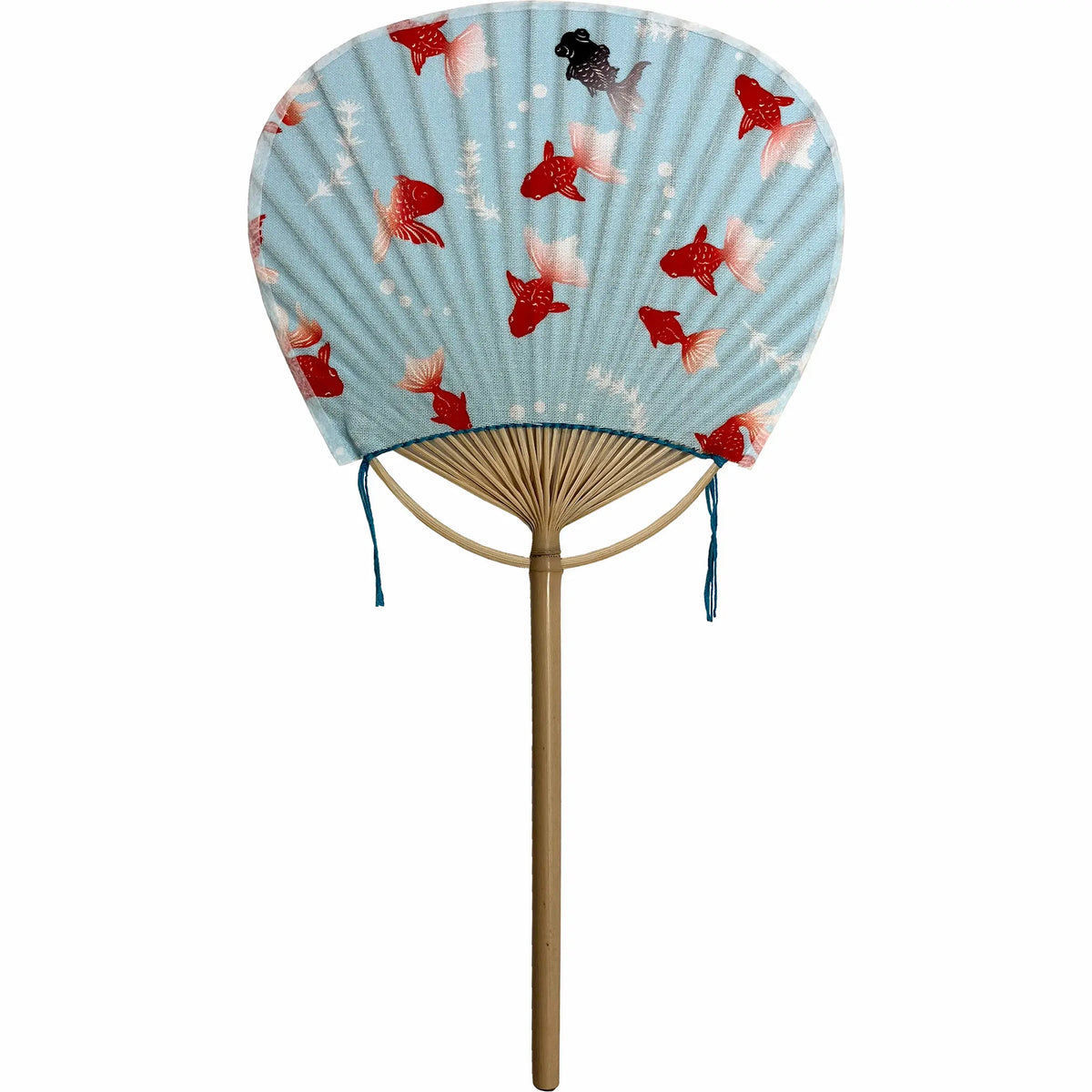 Mameuchi fan with bell, set of 6