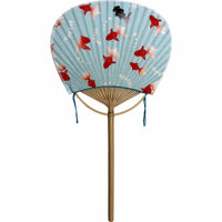 Mameuchi fan with bell, set of 6