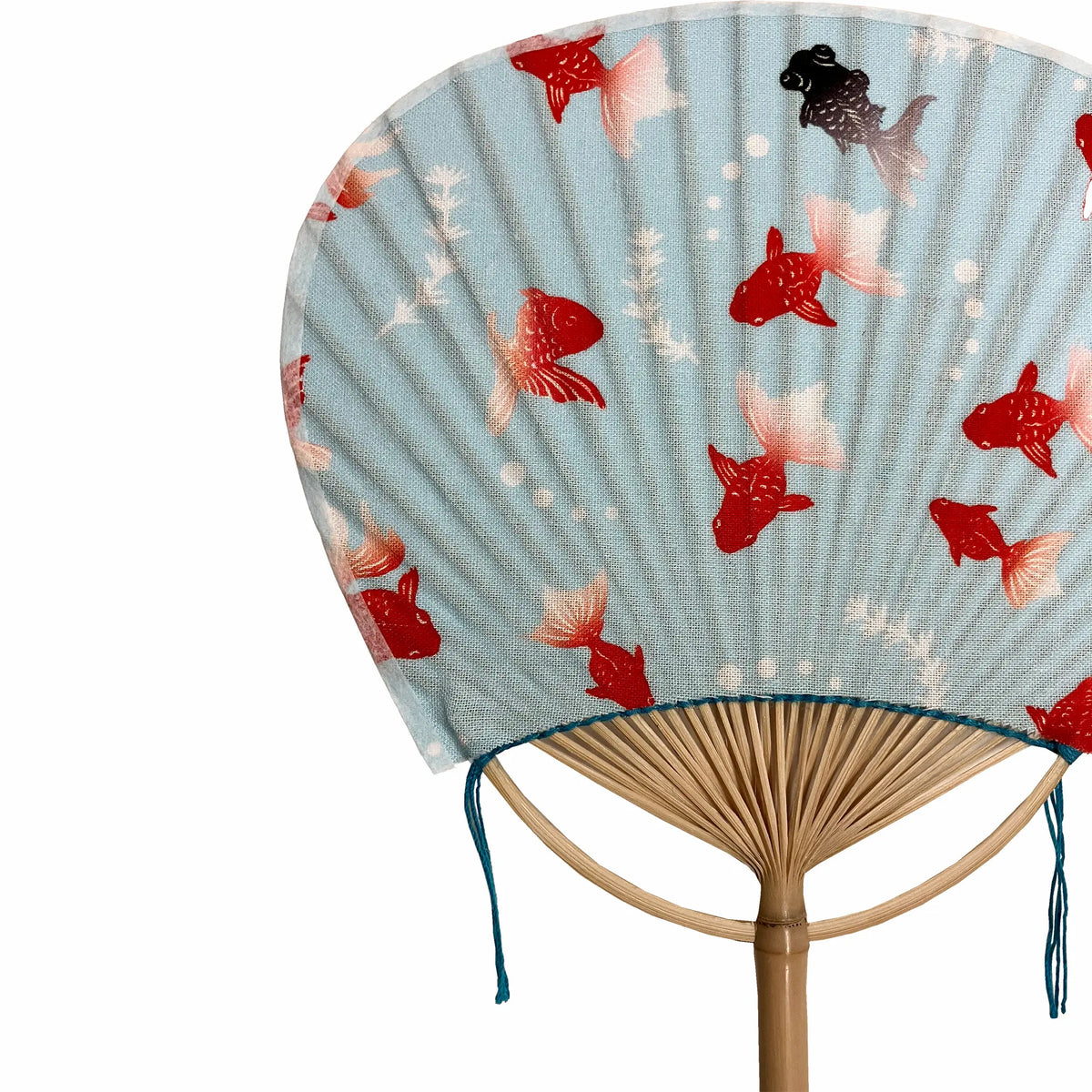 Mameuchi fan with bell, set of 6