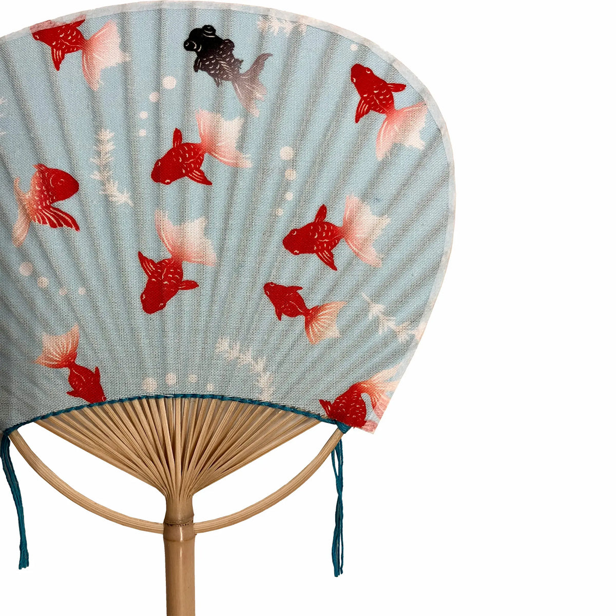 Mameuchi fan with bell, set of 6