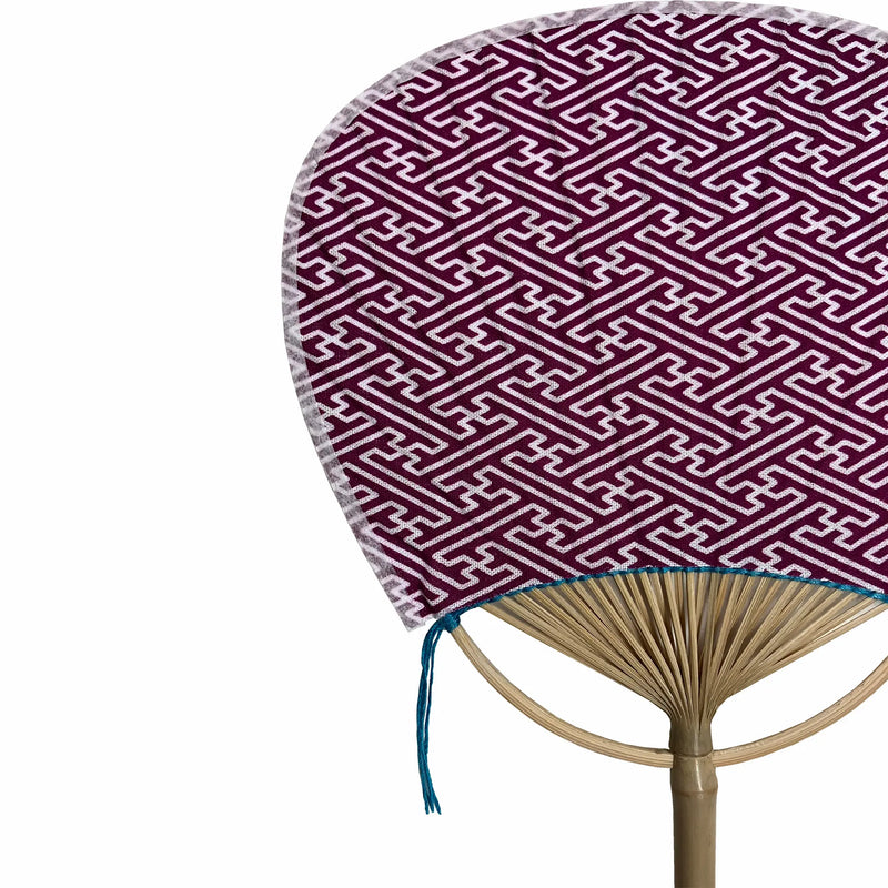 Mameuchi fan with bell, set of 6