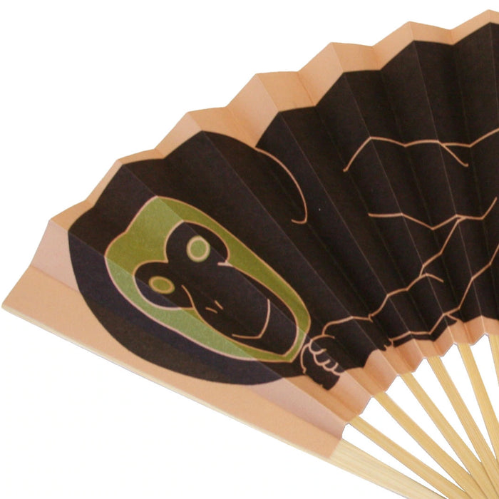 Edo-Fan, Jacues Averna 9, chinesisches Tierkreiszeichen für das Jahr des Affen.