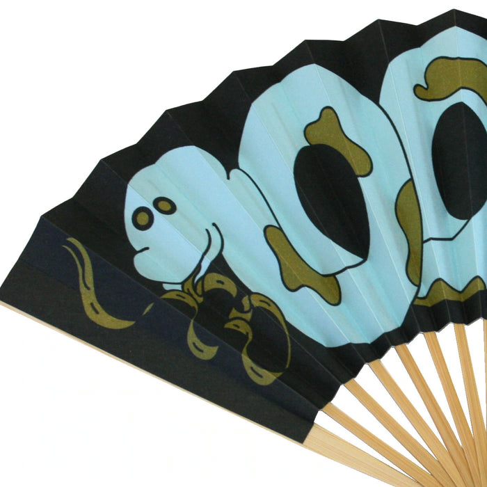 Fan d'Edo Jacues Averna 6 Serpent du zodiaque chinois
