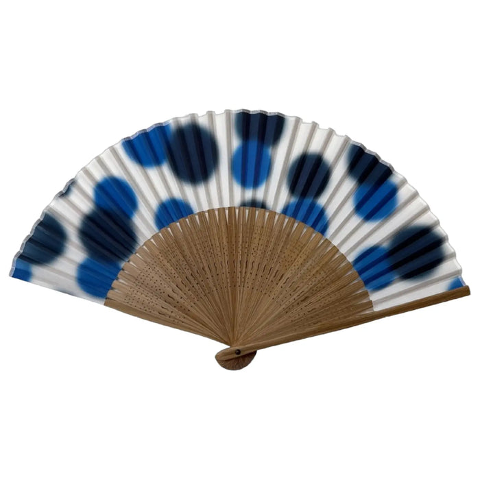 Éventail à motifs Edo n° 02 Shabondama