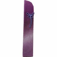 ☆9/16 - on hold waiting for fan bag☆ [Personalisation only]silkfolding fan　folding fanBag set, paper box, Rindou (purple)