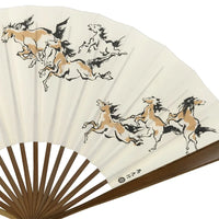 Edo folding fan No.15 "Bakku go (It will go well)