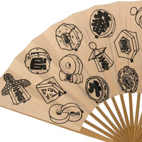 Edo folding fan No.19 MURAMURA