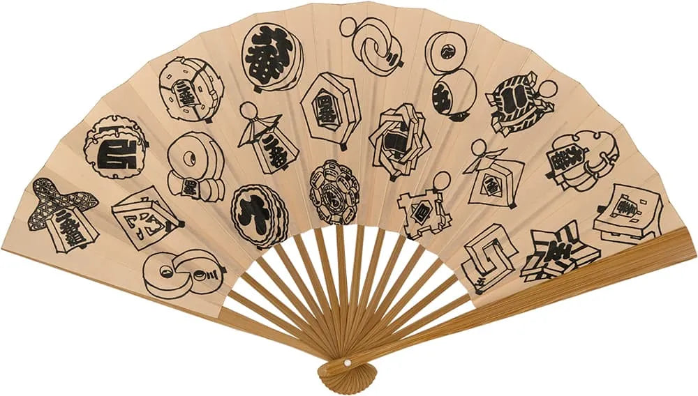 Edo folding fan No.19 MURAMURA
