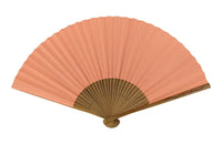 Shimebiki fan, Kasumi orange, 6.5cm