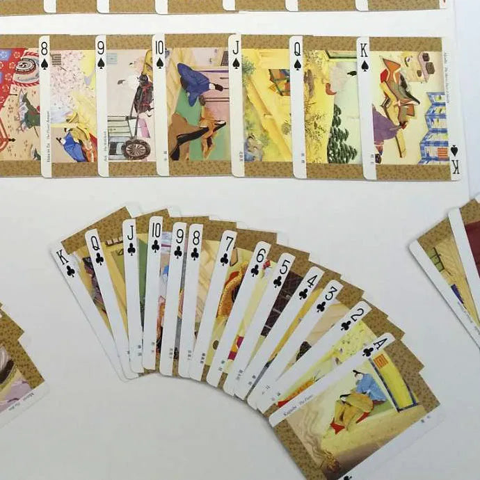 Trump Card Genji Tale Tale of Genji 54 Impressions Collection de l'élégante vie de cour de Heian